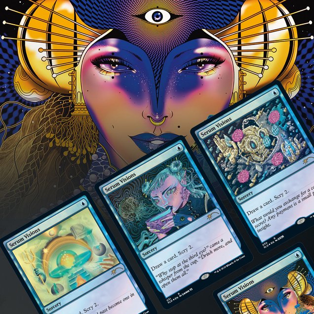 SECRET LAIR「Seeing Visions」×4個セット MTG Seeing Visions | Secret Lair