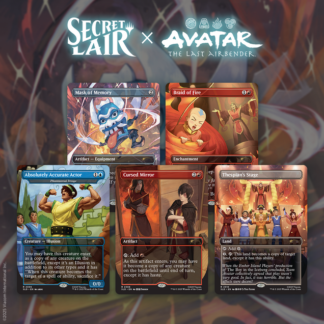 その他 Avatar The Last Airbender secret lair Secret Lair x Avatar: The Last Airbender | The Ember Island