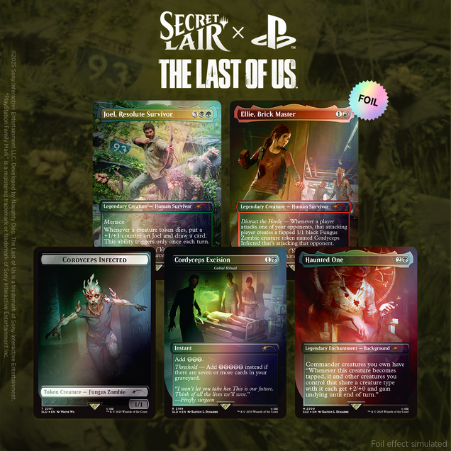 Secret Lair x The Last of Us Part I Foil Edition | Secret Lair