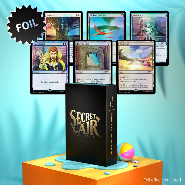 Secret Lair Mark Poole Foil パック未開封４個セット Artist Series: Mark Poole Foil Edition | Secret Lair