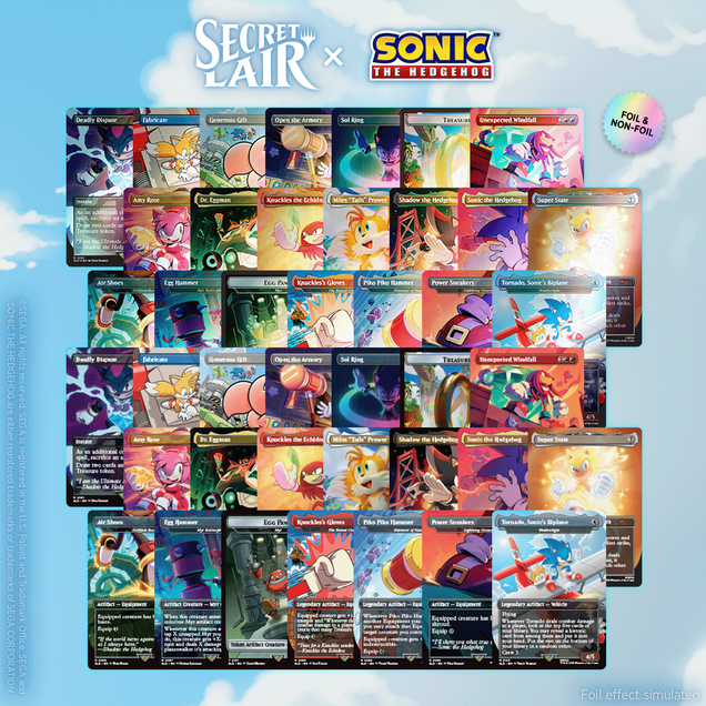マジック：ザ・ギャザリング Sonic 100% Complete Bundle Sonic 100% Complete Bundle | Secret Lair