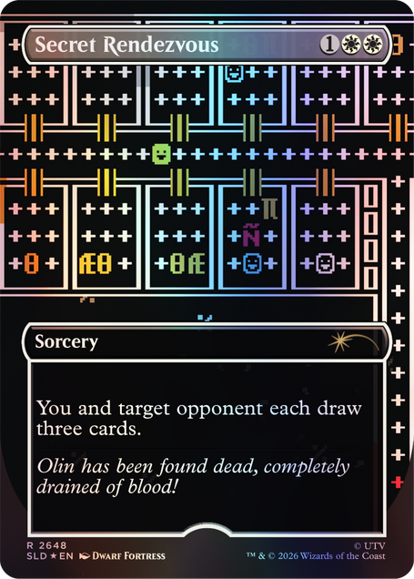 Secret Lair x Dwarf Fortress: Create New World Foil Edition