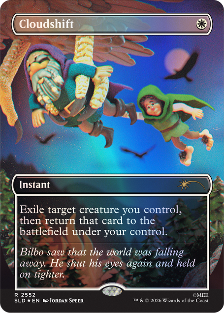 Secret Lair x The Hobbit: Over the Edge of the Wild Foil Edition