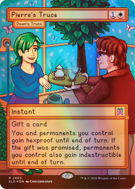 Secret Lair x Stardew Valley: Welcome to Stardew Valley Foil Edition