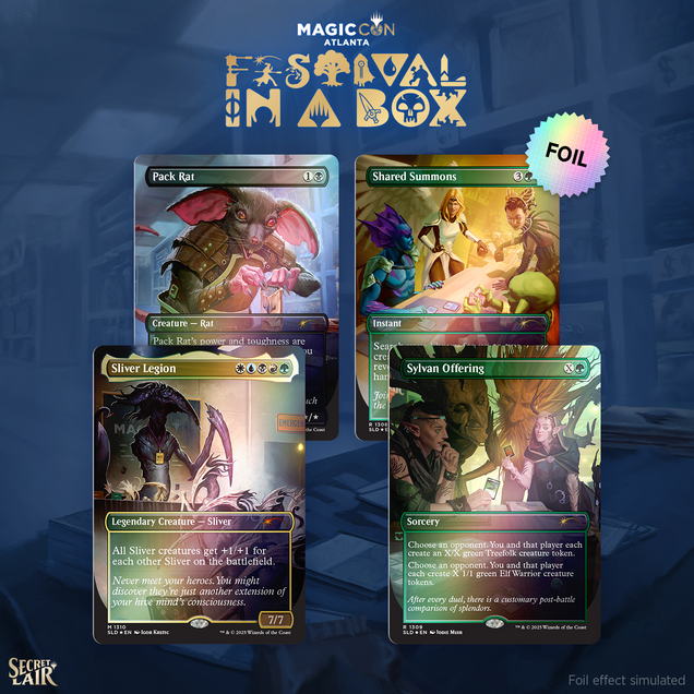 Festival in a Box Atlanta 2025 + 水蓮の花びら Festival in a Box: Atlanta 2025 | Secret Lair