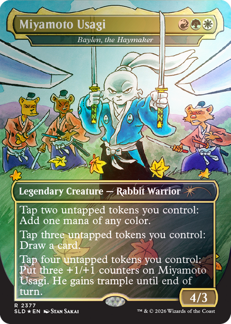Featuring: Stan Sakai Foil Edition