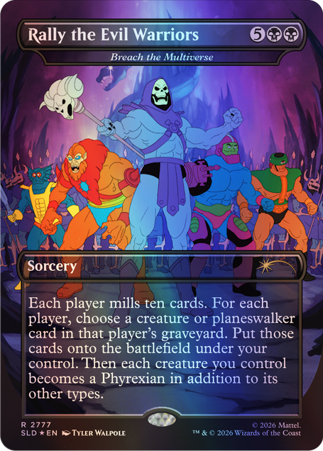 Secret Lair x Masters of the Universe™: Nyah-ha-ha! Foil Edition