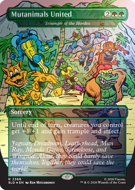 Turtle Power Foil Bundle | Secret Lair