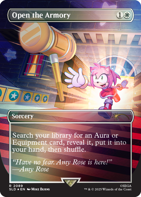 Secret Lair x Sonic: Chasing Adventure Foil Edition