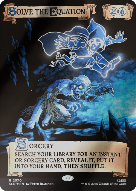 Secret Lair x The Hobbit: He Who Walks Unseen Out of Sight Foil Edition