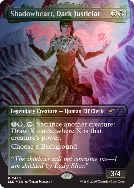 Secret Lair x Dungeons & Dragons®: Shadowheart's Devotion Foil Edition