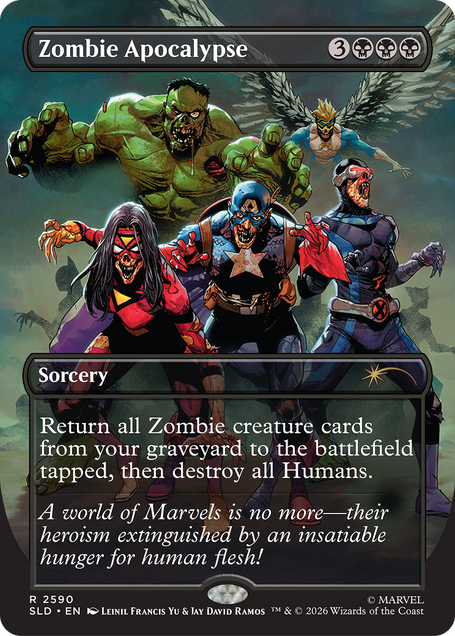 Secret Lair x Marvel: Zombies