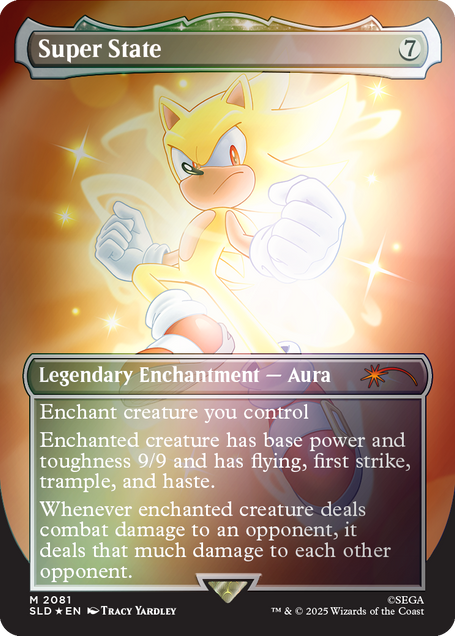 Secret Lair x Sonic: Friends & Foes Foil Edition