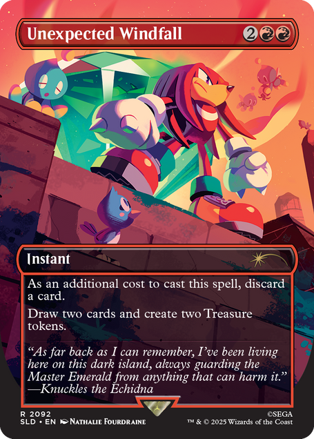 Secret Lair x Sonic: Chasing Adventure