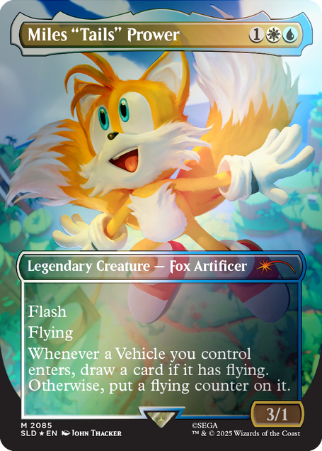 Secret Lair x Sonic: Friends & Foes Foil Edition