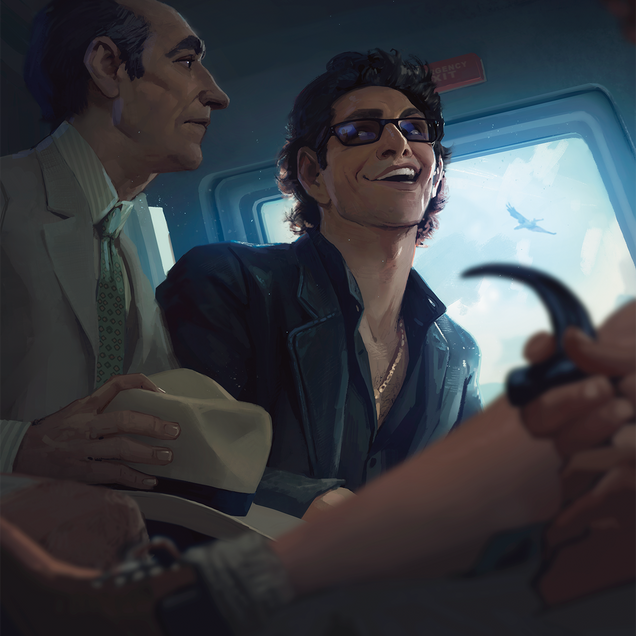 Secret Lair x Jurassic World: Dr. Ian Malcolm Foil Edition