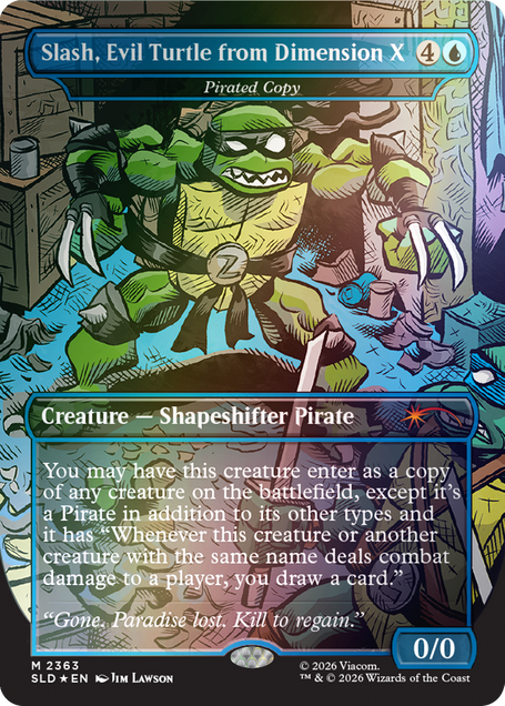 Secret Lair x Teenage Mutant Ninja Turtles: The Mighty Mutanimals Foil Edition