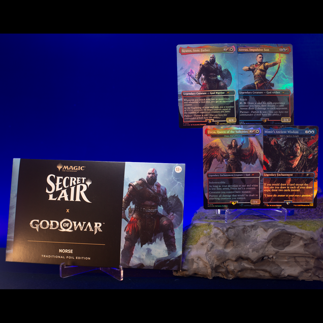 Secret Lair x God of War: Norse Foil Edition