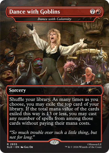 Secret Lair x Jim Henson’s Labyrinth: Fear Me, Love Me