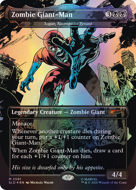 Secret Lair x Marvel: Zombies Foil Edition