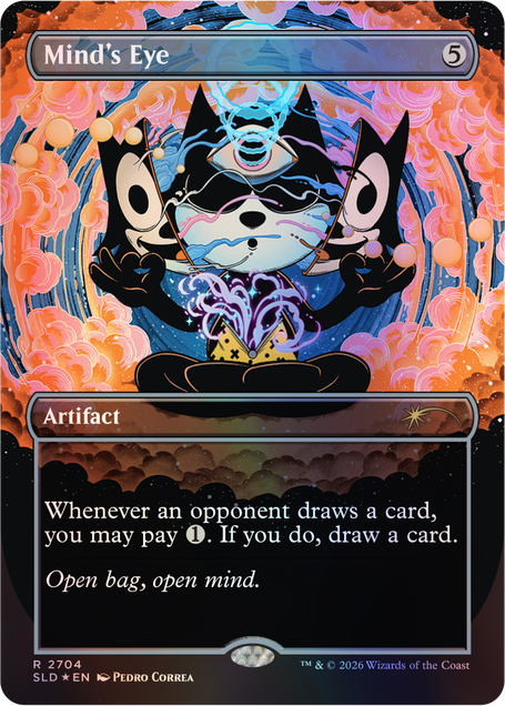 マジック：ザ・ギャザリング MTG Felix the Cat: Magic Bag of Tricks Secret Lair x Felix the Cat: Magic Bag of Tricks Foil Edition
