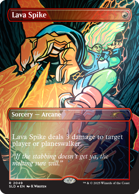 EVERYTHING IS ON FIRE Foil Edition