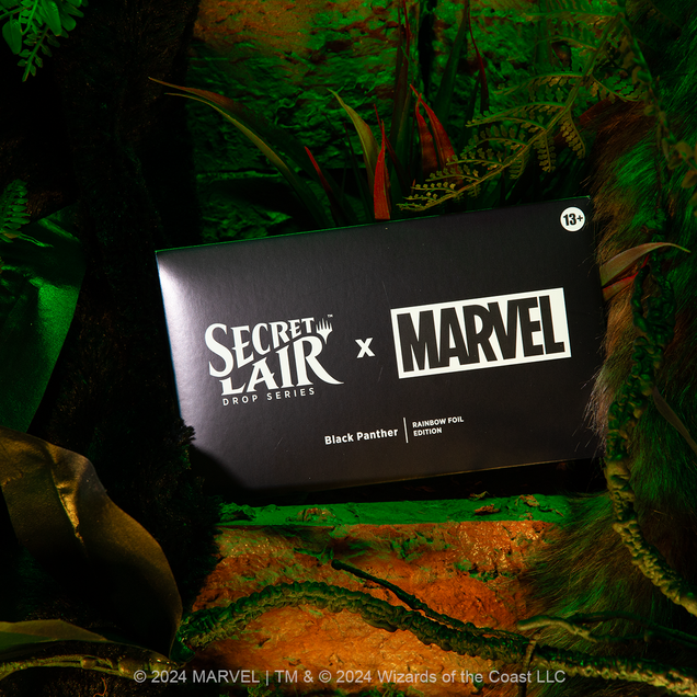 Secret Lair x Marvel's Black Panther Foil Edition | Secret Lair
