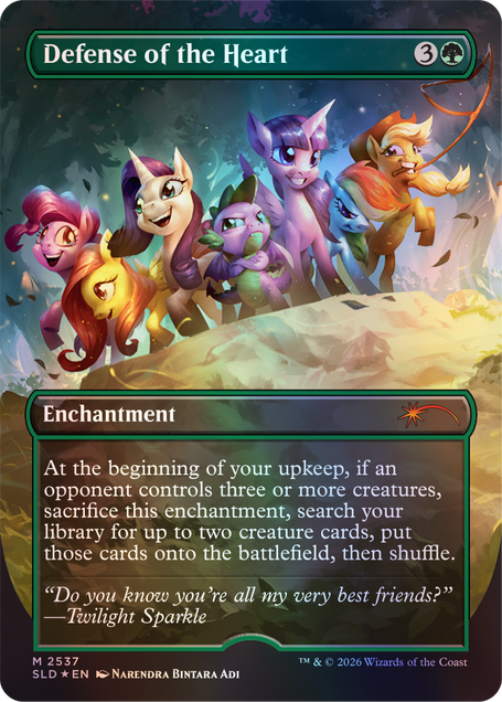 Secret Lair x My Little Pony: Friendship is Magic Foil Edition