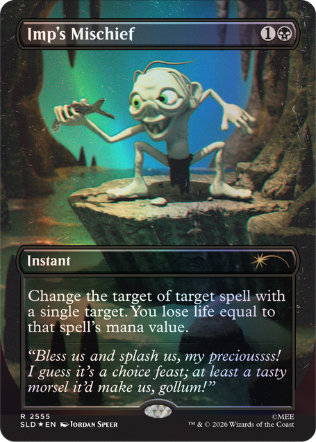 Secret Lair x The Hobbit: Over the Edge of the Wild Foil Edition