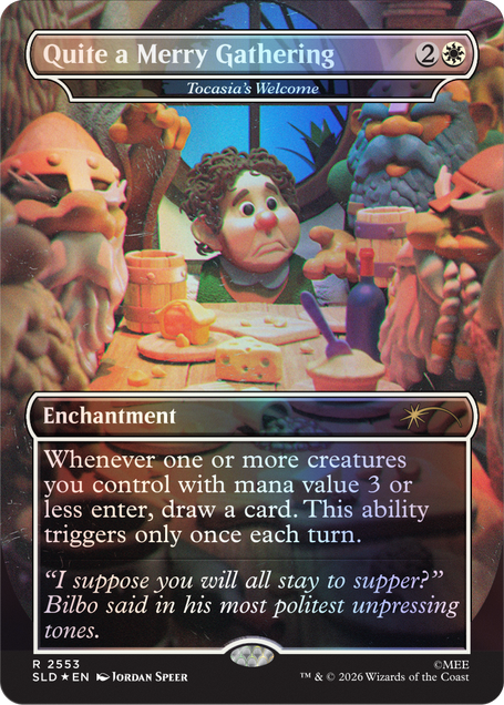 Secret Lair x The Hobbit: Over the Edge of the Wild Foil Edition