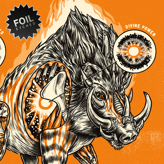 Monster Anatomy 101 Foil Etched Edition | Secret Lair