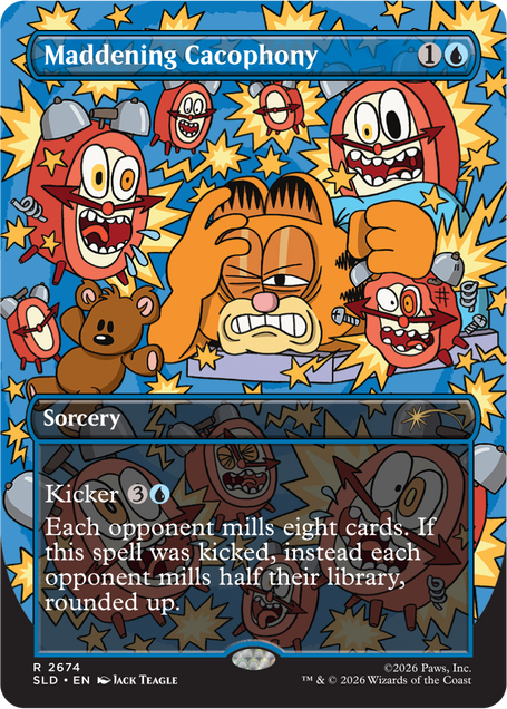 Secret Lair x Garfield: Our Only Thought is to Entertain You​