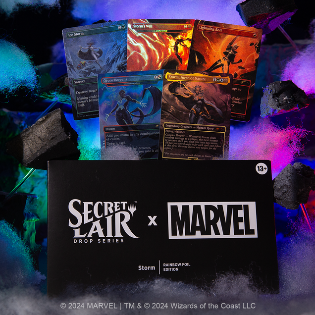 Secret Lair x Marvel's Storm Foil Edition | Secret Lair