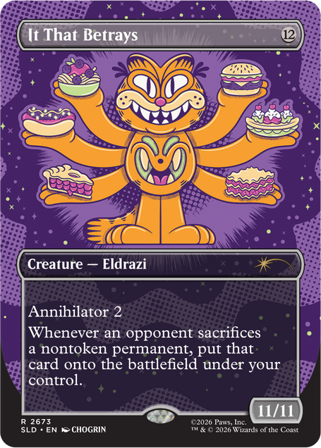 Secret Lair x Garfield: Our Only Thought is to Entertain You​