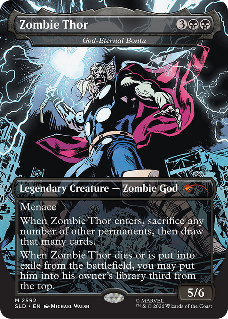 Secret Lair x Marvel: Zombies