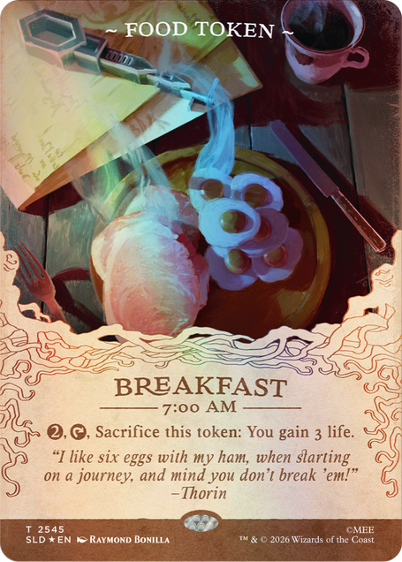 Secret Lair x The Hobbit: Second Breakfast and Beyond Foil Edition