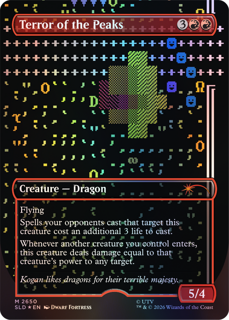 Secret Lair x Dwarf Fortress: Create New World Foil Edition