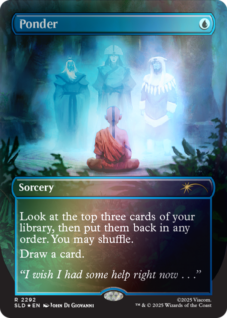 Secret Lair x Avatar: The Last Airbender | A Lot to Learn Foil Edition