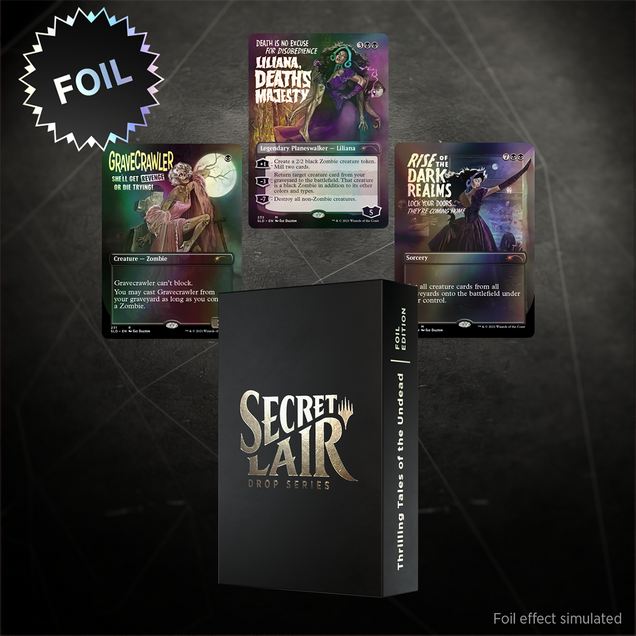 【未開封】MTG:Thrilling Tales of the Undead Thrilling Tales of the Undead Foil Edition | Secret Lair
