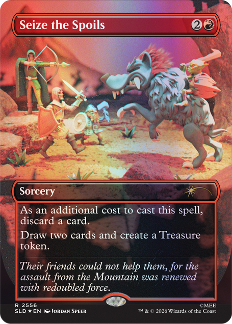 Secret Lair x The Hobbit: Over the Edge of the Wild Foil Edition