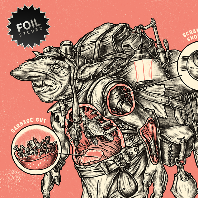 Monster Anatomy 101 Foil Etched Edition | Secret Lair