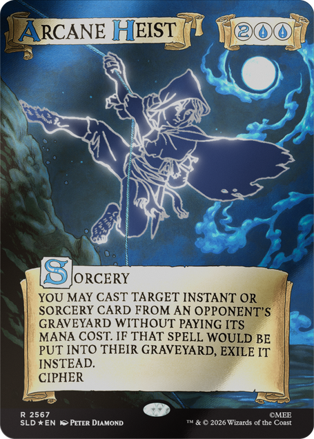 Secret Lair x The Hobbit: He Who Walks Unseen Out of Sight Foil Edition