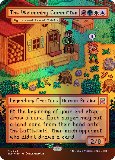 Secret Lair x Stardew Valley: Welcome to Stardew Valley Foil Edition