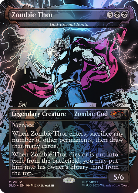 Secret Lair x Marvel: Zombies Foil Edition
