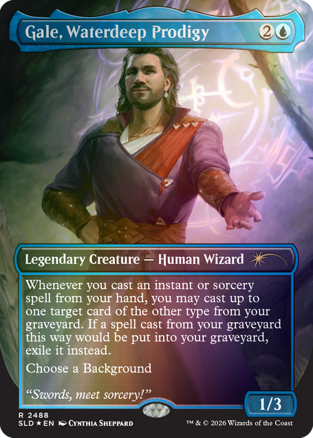 Secret Lair x Dungeons & Dragons®: Gale's Ambition Foil Edition