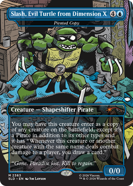 Secret Lair x Teenage Mutant Ninja Turtles: The Mighty Mutanimals