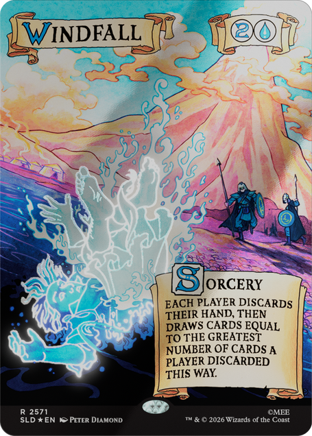 Secret Lair x The Hobbit: He Who Walks Unseen Out of Sight Foil Edition