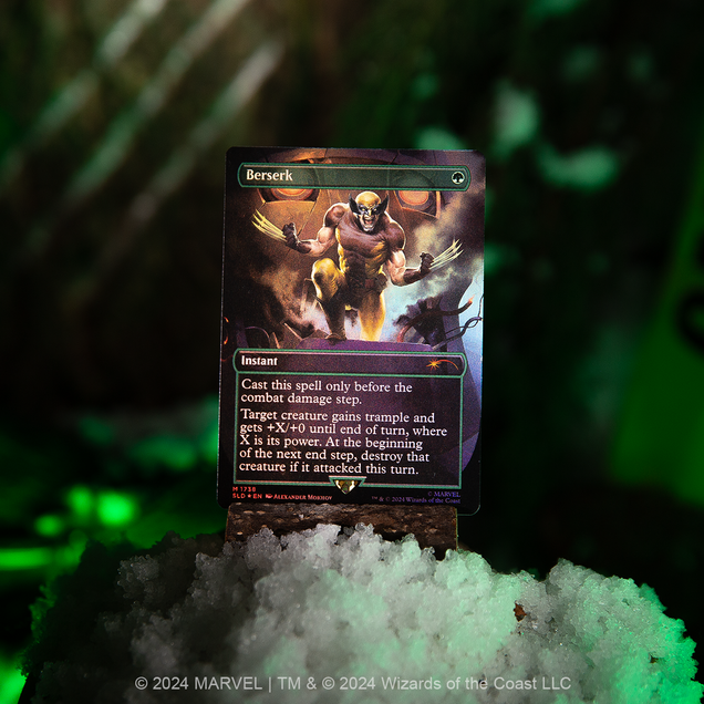マジック：ザ・ギャザリング Mtg Secret Lair Wolverine Foil Edition Secret Lair x Marvel's Wolverine Foil Edition | Secret Lair
