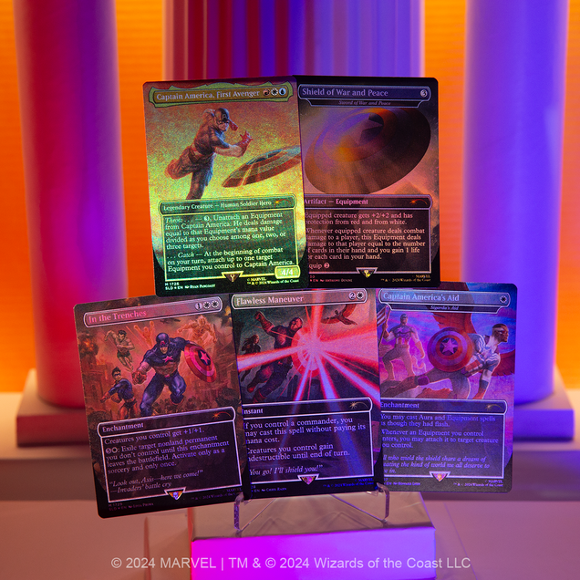 Secret Lair x Marvel's Captain America Foil Edition | Secret Lair