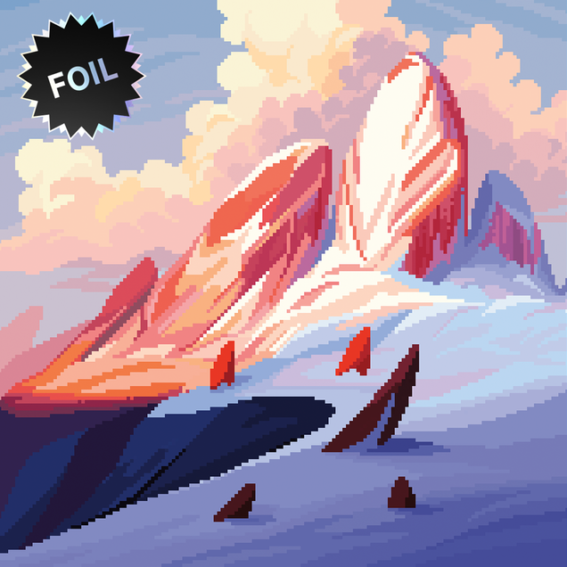 PixelSnowLands.jpg Foil Edition
